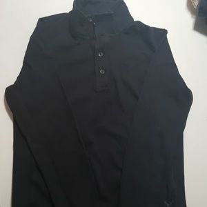 Men's quarter-zipped sweater